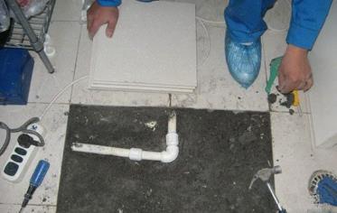 丰润漏水维修 河北邯郸卫生间地面漏水维修案例